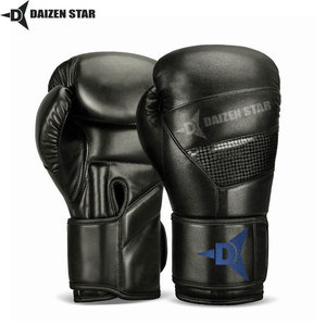 Gants de boxe Daizen Star blancs et roses en PU, fermeture à lacets, respirants, personnalisables, unisexes pour adultes - Product Image 4