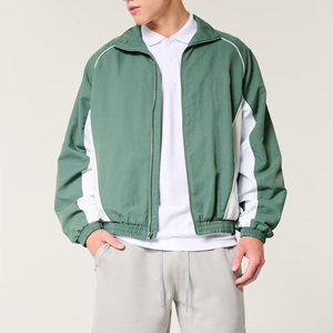 Custom <b>Men's</b> Thick 100% Nylon Sporty Winter Windbreaker <b>Jacket</b> Waterproof Windproof Quick Dry Breathable Eco-Friendly <b>Long</b> - Product Image 4
