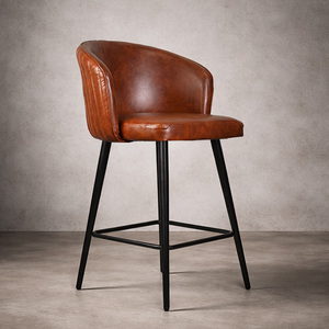 Chaises de salle à manger à dossier haut avec assise rembourrée et pieds robustes pour des repas et des rassemblements familiaux confortables - Product Image 2