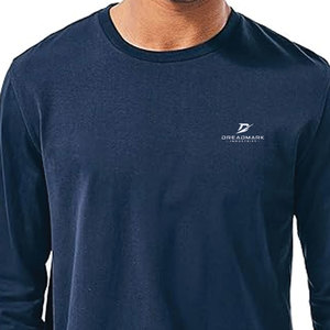 Pakistan Manufacturer High Quality 100% Cotton Men's Long Sleeve T-Shirts <b>Top</b> Selling New Design Quick Dry Breathable - Product Image 5