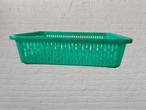 Bandeja Rectangular de Plástico de Vietnam, 100% PP Virgen, 40,5x28,5x10cm, Cajas de Plástico para Pollos, Cajas de Transporte de Plástico - Product Image 3