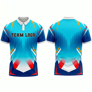 เสื้อโปโลผู้ชายสไตล์สปอร์ต โลโก้สั่งทำได้ แขนสั้น ดีไซน์ลายเรขาคณิตแบบ Color Block แห้งเร็ว ผลิตจากผ้าถักโพลีเอสเตอร์ 100% - Product Image 6