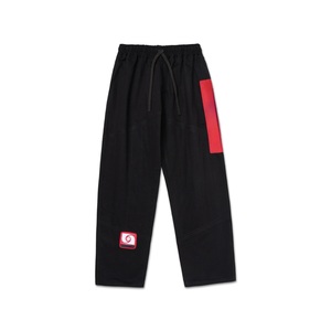Kimono de Jiu-Jitsu Negro Personalizado con Paneles Rojos y Blancos, Uniforme de Artes Marciales Unisex para Adultos, Corte Regular, 100% Algodón - Product Image 4