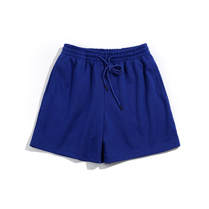 Shorts pour hommes grande taille tendance, style streetwear, pour l'été, sport et décontracté, en coton et polyester, personnalisables OEM, couleur unie - Product Image 5