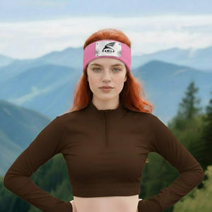 Bandeaux de spa au design unique et tendance en polaire corail, extra épais et doux, séchage rapide, brodés, pour maquillage - Product Image 5