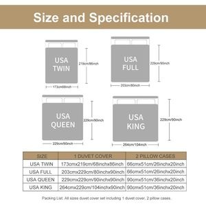 Juego de Funda Nórdica Floral Rosa de 3 Piezas para Cama King Size, con 2 Fundas de Almohada, para Dormitorio, con Diseño de Flores Rosas - Product Image 2