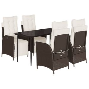 Conjunto de Comedor para Jardín en Color Marrón - Product Image 2