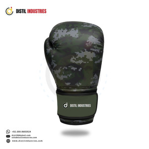 Nouveau modèle dernier cri de gants de boxe blancs et dorés No Boxing No Life, gants d'entraînement professionnels à lacets No Boxing No Life - Product Image 2