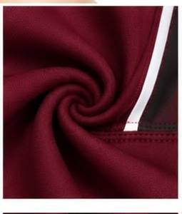General Industries Sujetador deportivo con cuello redondo color granate para mujer, top sin mangas transpirable con bloques de color - Product Image 4