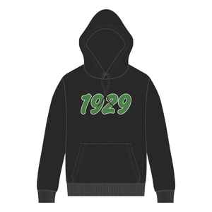 Sweat-shirt à capuche noir pour femme Iota Phi Lambda Sorority, avec lettres grecques, année de fondation 1929, pull décontracté à capuche - Product Image 1