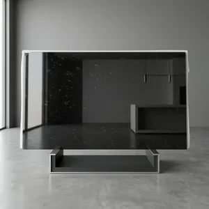 Elegant Lava Black Granite Premium Natural <b>Stone</b> with Deep Black Finish for Flooring Wall Panels Kitchen Islands and Modern - Product Image 4