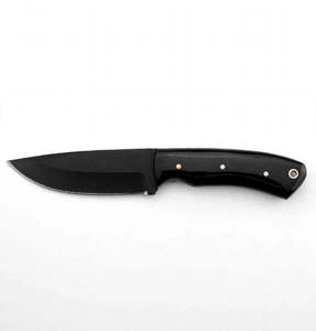 Outil utilitaire d'extérieur personnalisé en acier noir entièrement recouvert avec manche noir - Product Image 4