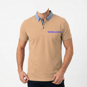 Camiseta de Punto de Algodón para Hombre, Manga Corta, Color Sólido, Logotipo Frontal Personalizado, Estilo Casual Transpirable, 180g - Product Image 5