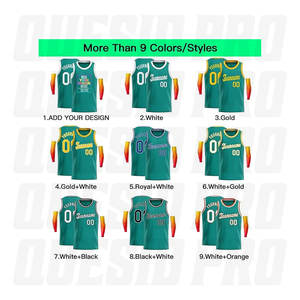 Camiseta de Baloncesto Reversible Personalizada, Letras y Números Impresos y Cosidos, Uniforme de Baloncesto, Ropa Deportiva, Tops, Singlets - Product Image 3