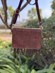 Suede Leather Fringe Handbag Hair on Hide Leather <b>Sling</b> <b>Bag</b> Stylish <b>Bags</b> Unique High Quality <b>Bags</b> <b>for</b> <b>Women's</b> - Product Image 4