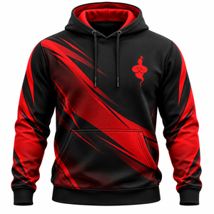 Performance Sports Clothing <b>Men</b> Sublimation <b>Hoodie</b> with Moisture Wicking Fabric Flexible Fit for <b>Running</b> Training Gym and Travel - Product Image 1