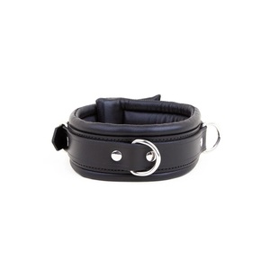 ปลอกคอหนังบุฟองน้ำพร้อมสายจูง - อุปกรณ์ BDSM - Product Image 5