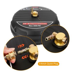 Dispositivo di Pulizia per Superfici Piane ad Alta Pressione da 15 Pollici, 4000 PSI, Spazzola a Disco per Idropulitrice, Attrezzatura per Pulizia - Product Image 4