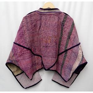 Veste Kantha Designer 100% Coton Multicolore Style Ethnique Premium Fermeture Ouverte Faite à la Main Vintage Réversible Vente en Gros - Product Image 5