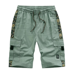 Pantalones Cortos de Golf Casuales para Hombre, 100% Algodón Tejido, Cintura Media, Transpirables, de Secado Rápido, Elásticos, Cómodos y Elegantes, Servicio OEM - Product Image 4