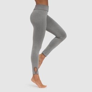 Women High Waist Solid Spandex/Nylon Lightweight <b>Yoga</b> <b>Leggings</b> Soft Stretch Quick Dry Breathable Gym Workout Pants - Product Image 3