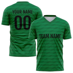 เสื้อฟุตบอลผ้าโพลีเอสเตอร์ระบายอากาศได้ดีสินค้ามาใหม่ - Product Image 1