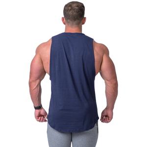 Débardeurs sans manches pour hommes de grande taille, respirant, léger, musculation, débardeur de force-Vente en gros - Product Image 2