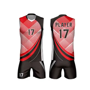 Customized Unisex Volleyball Uniform Sets for Men and Women Design Your Own Logo Volleyball Uniform - Product Image 6