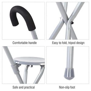 Chaise de tir et de golf réglable en acier, fauteuil de spectateur, fauteuil de marche, fauteuil de tir, de la meilleure qualité, fait main - Product Image 6