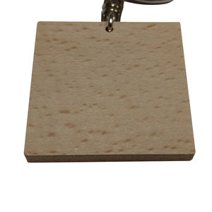 Porte-monnaie en bois personnalisé, écologique, porte-clés durable et portable, imprimé en sérigraphie, cadeau promotionnel de la marque CALA pour - Product Image 2