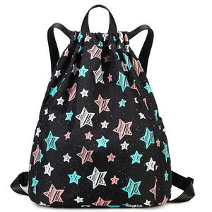 Custom Printed Sublimation <b>Drawstring</b> Bags Polyester Gym <b>Backpack</b> Sports Travel Promotional Logo String Bags - Product Image 1