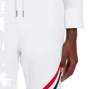 กางเกงวอร์มผ้าฝ้าย100% ออกแบบได้ตามต้องการสำหรับผู้ชายกางเกงวอร์มทรงหลวมเอวสองชั้นกางเกงวิ่งแฟชั่นแนวสตรีทแบบลำลอง - Product Image 1