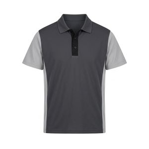 Polo pour homme en coton mélangé, broderie personnalisée, fournisseur de marques privées pour les détaillants américains, approvisionnement en gros - Product Image 3