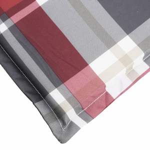 Modello di spunta rosso cuscino lettino esterno 78.7 \ "x27.6 \" x1.2 \ "tessuto - Product Image 6