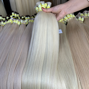 ผมดิบ100% เวียดนามบริสุทธิ์ผมต่อแบบ2024สีอ่อน - Product Image 2