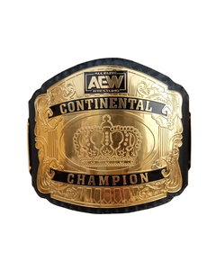 Ceinture de championnat de lutte AEW Continental personnalisée Surtechs, ceintures de combat, fabricant professionnel - Product Image 1