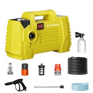 Nettoyeur haute pression 1200W à prix avantageux, machine de lavage de voiture avec 100 bars de pression, en cuivre/aluminium, pour usage domestique ou commercial - Product Image 1