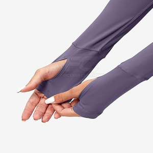 Camisetas Deportivas de Manga Larga sin Costuras para Mujer, de Secado Rápido, Ecológicas, para Atletismo, Fitness, Running, Yoga y Entrenamiento - Product Image 2