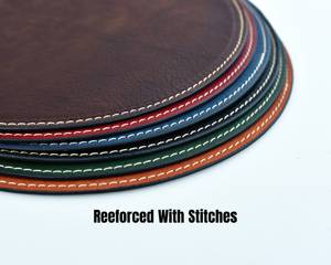 Stylish Genuine Leather Mousepad Anti Slip Base <b>Large</b> Personalized Executive Desk <b>Mat</b> For Professional LMP-0054 - Product Image 2