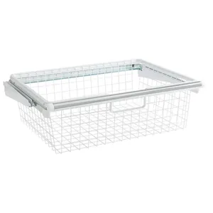 Luxury Handmade Stainless Steel Melamine Foldable <b>Basket</b> Organizer Dining <b>Table</b> Accessories Storage Home Utility - Product Image 1