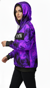 Hoodie unisexe surdimensionné de style streetwear haut de gamme avec impression par sublimation intégrale pour les marques de mode modernes - Product Image 5