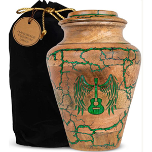 Personalized Wooden Urn for Loved Ones Handmade Wooden Ashes Urn with Secure Closure by AYAANS - Product Image 2