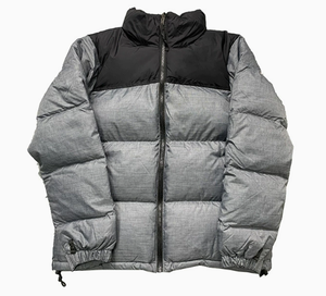 Veste matelassée noire de haute qualité personnalisée North Face pour homme – Veste d'hiver matelassée North Face pour homme adulte, idéale pour rester au chaud - Product Image 6