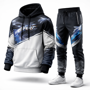 Trajes Deportivos de Poliéster Transpirables y Absorbentes de Humedad Personalizados al por Mayor para Hombre - Proveedor de Ropa Deportiva de Primera Calidad, Fabricante OEM - Product Image 3