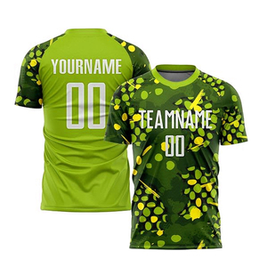 Custom High Quality Soccer Uniforms Soccer Wear Kit Short Sleeve Soccer Wear Jersey Set Football Uniform - Product Image 4