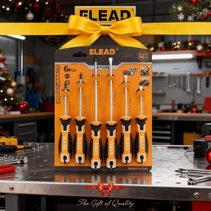 Professional 6-Piece Magnetic <b>Screwdriver</b> <b>Set</b> with Cushion Grip 3 Phillips and 3 Slotted Tips Magnetic <b>Screwdrivers</b> - Product Image 3