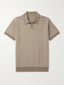 เสื้อโปโลแขนสั้นผู้ชายเนื้อผ้ามีเท็กซ์เจอร์ รุ่นใหม่มาแรง สไตล์ลำลองสำหรับเล่นกอล์ฟ ผ้าถักยืดหยุ่น ทนต่อการยับ เหมาะสำหรับฤดูร้อน - Product Image 5