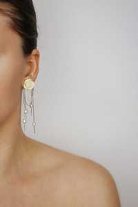 Pendientes Colgantes de Rosa Blanca con Perlas, Estilo Candelabro Floral, Joyería Nupcial Romántica, Accesorios de Moda Elegantes - Product Image 6