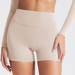 Shorts Deportivos Premium para Mujer, OEM ODM, Cintura Alta, Compresión Suave, Transpirables, Elásticos, Ecológicos, Bordados, para Gimnasio, Yoga, Running - Product Image 3