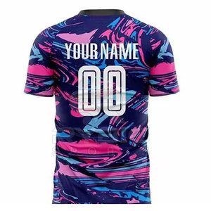 Uniforme de fútbol sublimado de fábrica con número, nombre y logotipo personalizados, disponible en varios colores y tallas. - Product Image 5